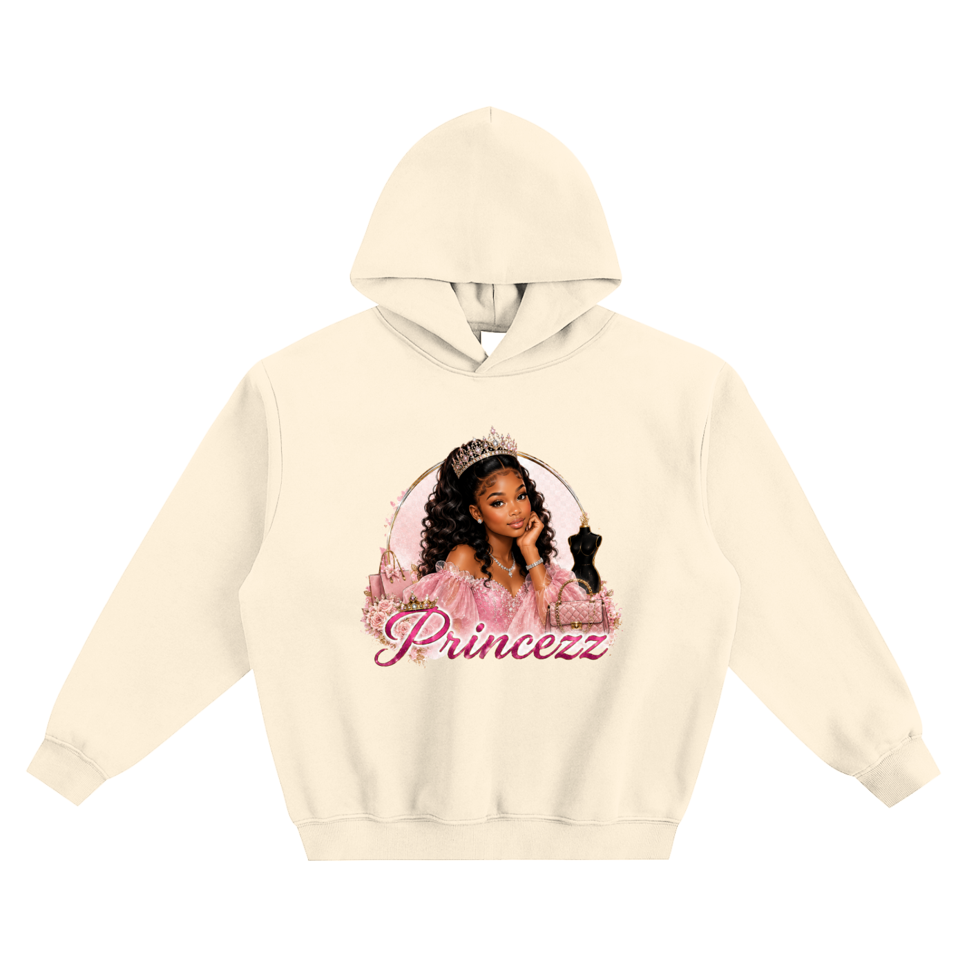 Fleeced Boxy Hoodie
