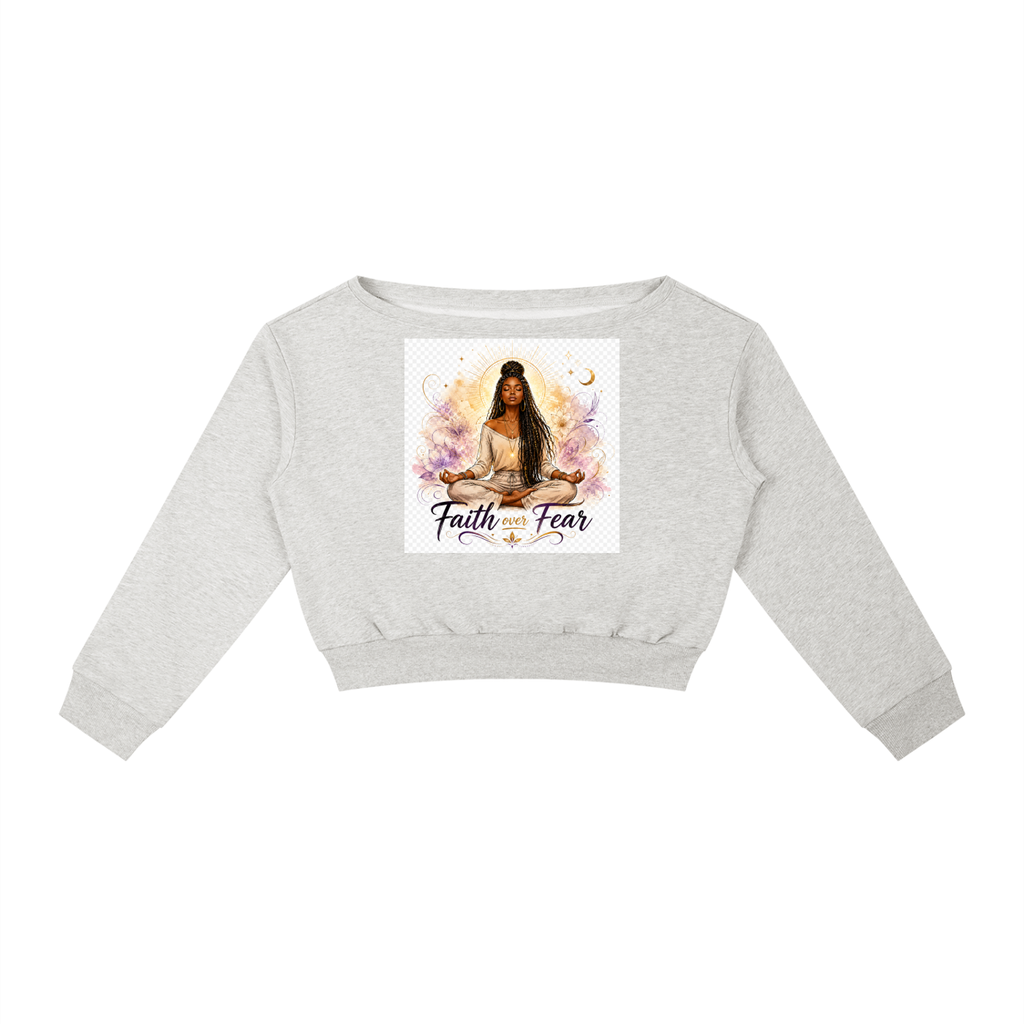 Women's Off-Shoulder Sweatshirt