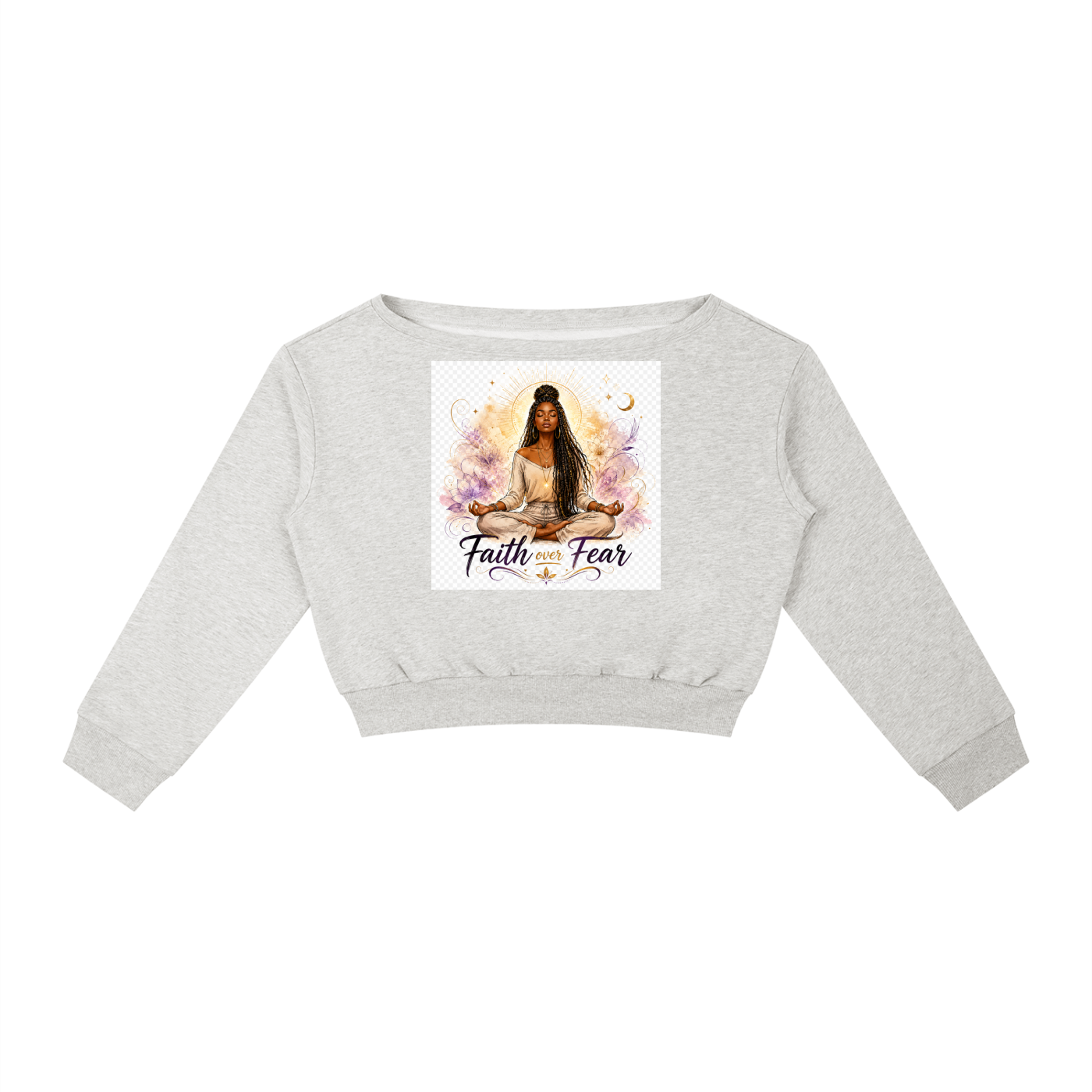 Women's Off-Shoulder Sweatshirt