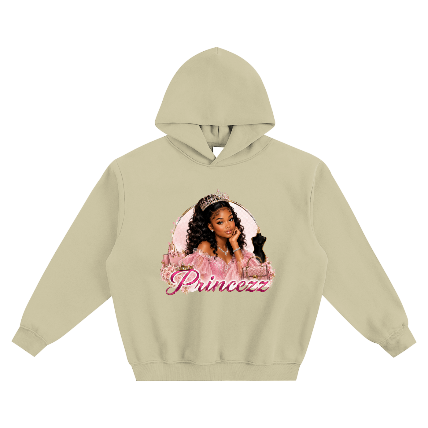 Fleeced Boxy Hoodie