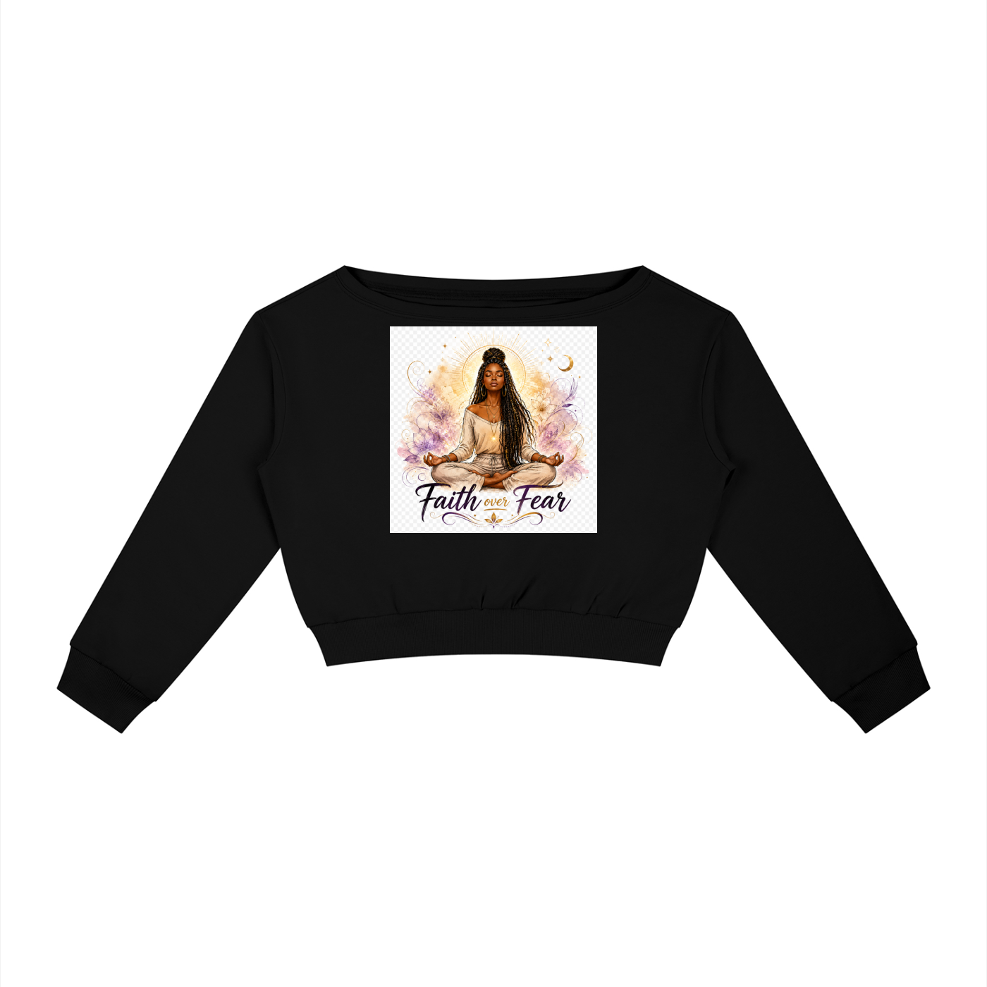 Women's Off-Shoulder Sweatshirt