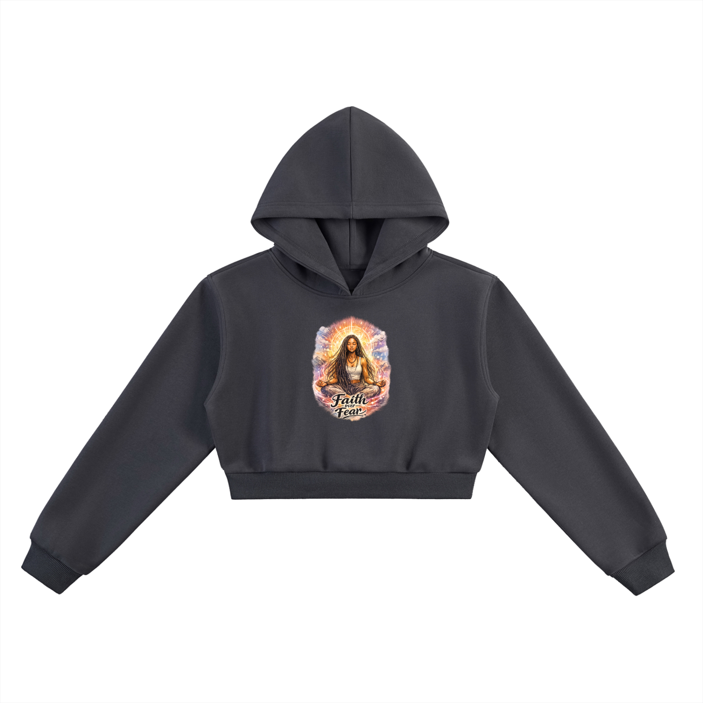 Essential Cropped Hoodie