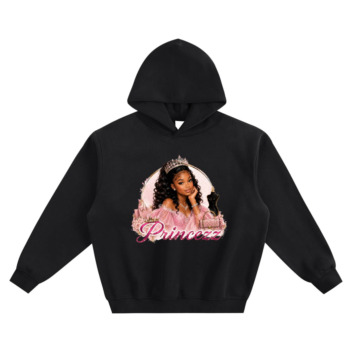 Fleeced Boxy Hoodie